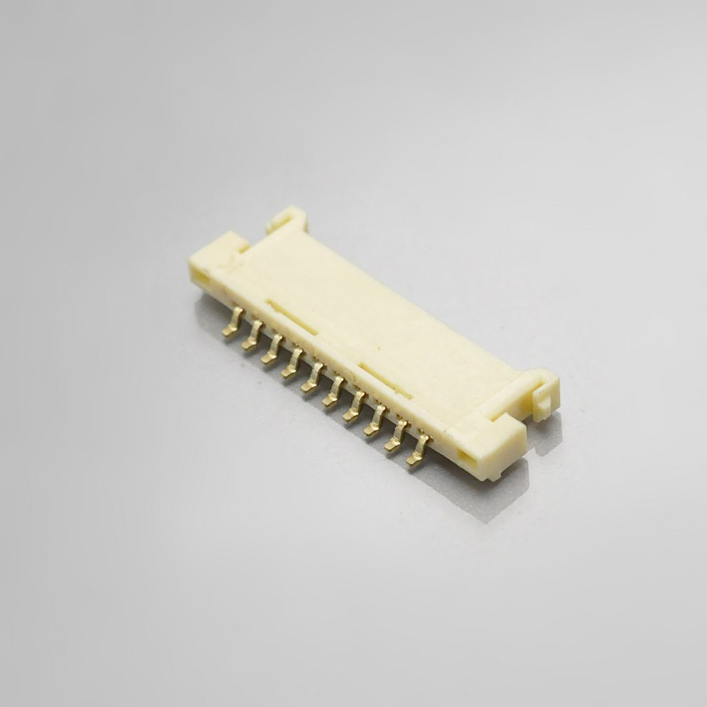 康瑞连接器专业生产厂家KR1253 03.png KONNRA KR1253 1.25mm SMT卧贴针座